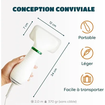 Karanimo Séchoir portable 2 en 1 pour chien et chat