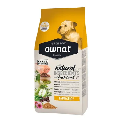 OWNAT - Classic Lamb&Rice Chien OWNAT - Classic Lamb&Rice Chien