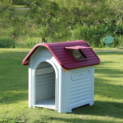 WELLHOME Niche Blanc et rouge 96x78x92cm