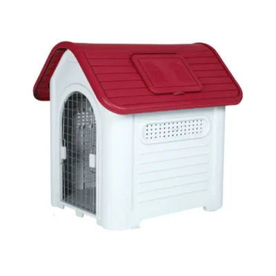 WELLHOME Niche Blanc et rouge 96x78x92cm