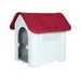 WELLHOME Niche Blanc et rouge 96x78x92cm