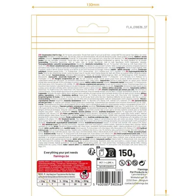 Flamingo - Friandises Chew'n snack Os au fromage 150 g pour chien