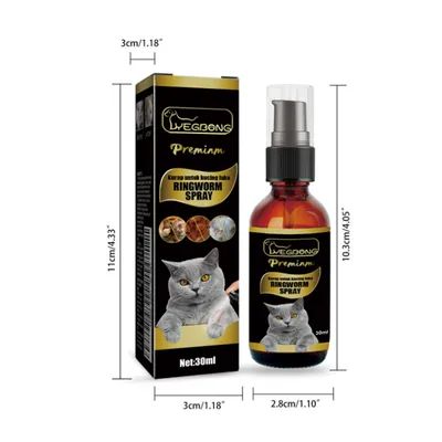 ZenPets Direct Power Spray contre la teigne pour chats