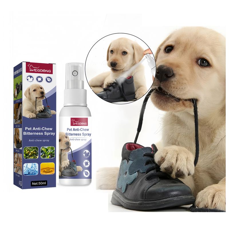 IntiMeg Spray anti - mâchouillage amère pour animaux de compagnie