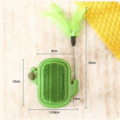 IntiMeg Produit combiné gratter - chat et baguette à chat