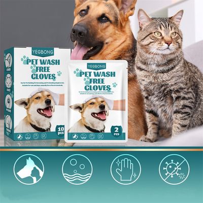 Direct Power Gants de nettoyage pour animaux de compagnie