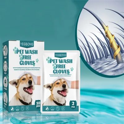 Direct Power Gants de nettoyage pour animaux de compagnie