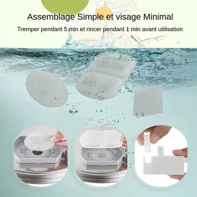 IntiMeg Filtre pour fontaine à eau pour animaux de compagnie 7L