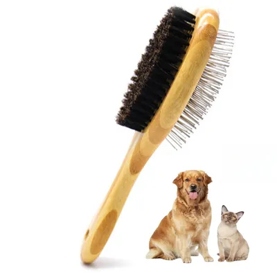 IntiMeg Brosse de toilette double face pour chiens et chats IntiMeg Brosse de toilette double face pour chiens et chats