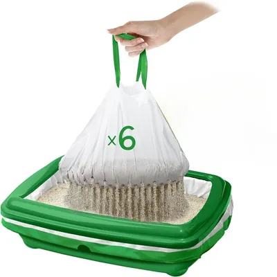 IntiMeg Pack de 6 Sacs à Litière Filtrants