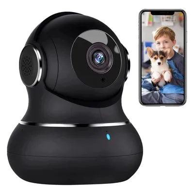 IntiMeg Caméra de surveillance WiFi pour animaux IntiMeg Caméra de surveillance WiFi pour animaux