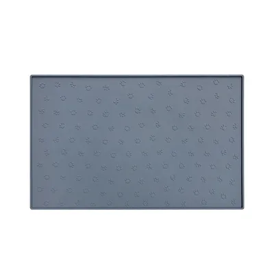 IntiMeg Alfombrilla antideslizante para comer para perros y gatos