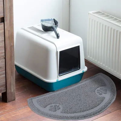 IntiMeg Tapis de Gamelle pour Chats et Chiens