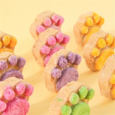 IntiMeg Snacks pour chat en forme de pattes de chat