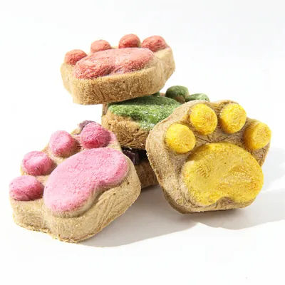 IntiMeg Snacks pour chat en forme de pattes de chat
