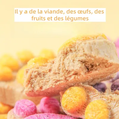 IntiMeg Snacks pour chat en forme de pattes de chat