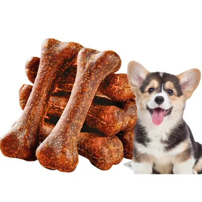 Direct Power  Os nettoyants pour dents de bœuf Dog Snacks 10 pièces
