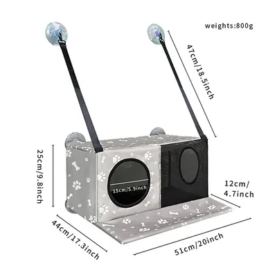 IntiMeg Hamac double couche pour chat