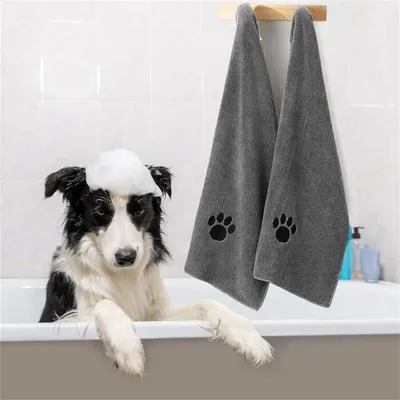 IntiMeg Serviette en microfibre pour animal domestique