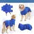IntiMeg Peignoir en microfibre absorbant pour chiens