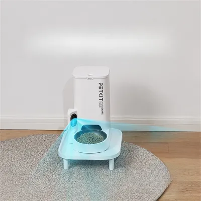 IntiMeg Soporte elevador para dispensador automático de pienso