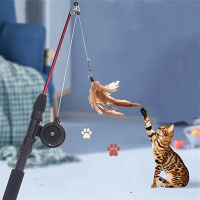 IntiMeg Jouet d'entraînement interactif pour chat