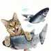 IntiMeg Katzenspielzeug – Realistischer beweglicher Fisch