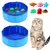 IntiMeg Bassin de jeu pour chats pliable