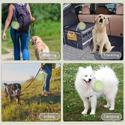 IntiMeg Bol pour chien 3 en 1 pliable