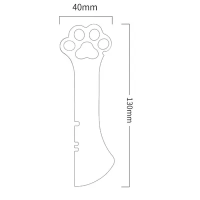 Direct Power Pelle à nourriture pour chat 2 en 1