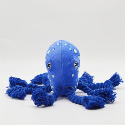IntiMeg Jouet en peluche pour chien en forme de pieuvre