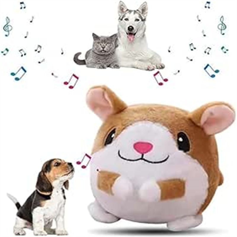 IntiMeg Jouet interactif en peluche pour chien