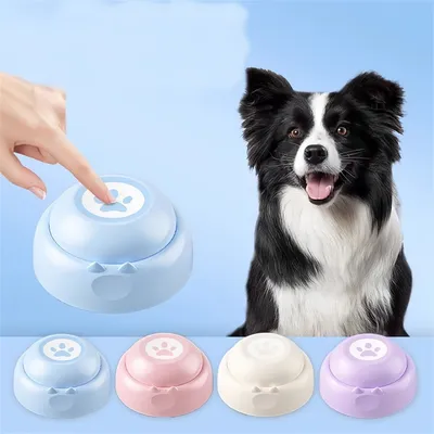ZenPets Direct Power Bouton d'interaction vocal pour chien