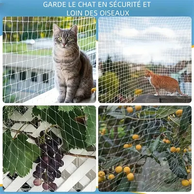 IntiMeg Filet de protection pour balcon