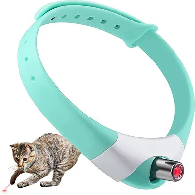 IntiMeg Collier de divertissement laser pour chats IntiMeg Collier de divertissement laser pour chats