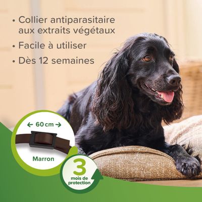 VETOpure, collier répulsif antiparasitaire pour chien/chiot - Beaphar