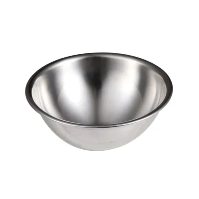 WellHome Bol en acier inoxydable et bambou avec bol en silicone