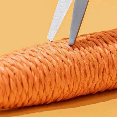 ZenPets Jouet en forme de carotte en corde pour chat