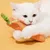 ZenPets Jouet en forme de carotte en corde pour chat