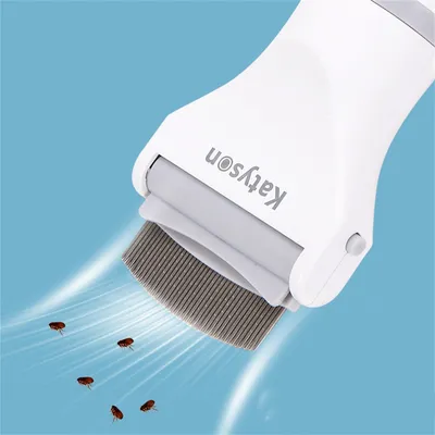 ZenPets Peigne antipuces pour animaux de compagnie