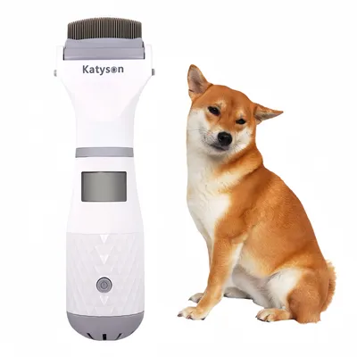 ZenPets Peigne antipuces pour animaux de compagnie