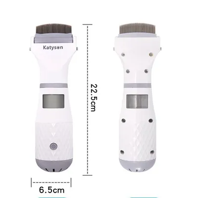 ZenPets Peigne antipuces pour animaux de compagnie