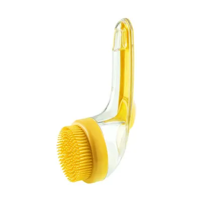 ZenPets Brosse de bain en silicone pour chien et chat