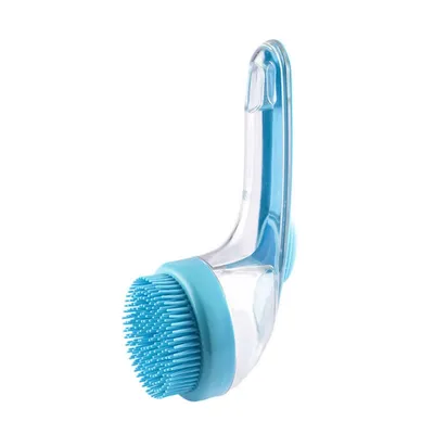 ZenPets Brosse de bain en silicone pour chien et chat