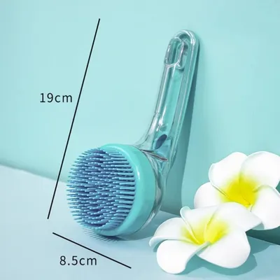 ZenPets Brosse de bain en silicone pour chien et chat