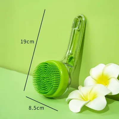 ZenPets Brosse de bain en silicone pour chien et chat