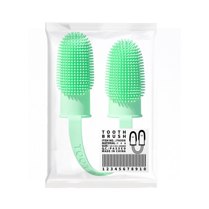 ZenPets Ensemble de brosses à double doigt pour chats et chiens