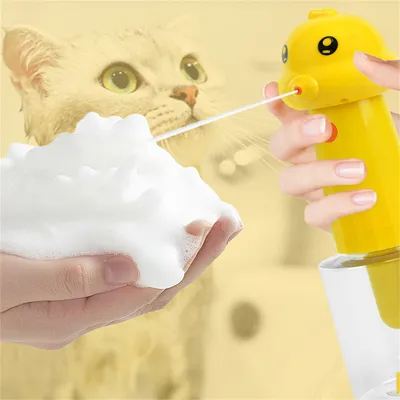 ZenPets Mousseur pour bain d'animaux de compagnie