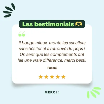 BESTI | Articulations | Compléments Alimentaires Vétérinaires pour Chiens