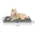 lionto lit orthopédique pour chien avec coussin lavable doux lionto lit orthopédique pour chien avec coussin lavable doux